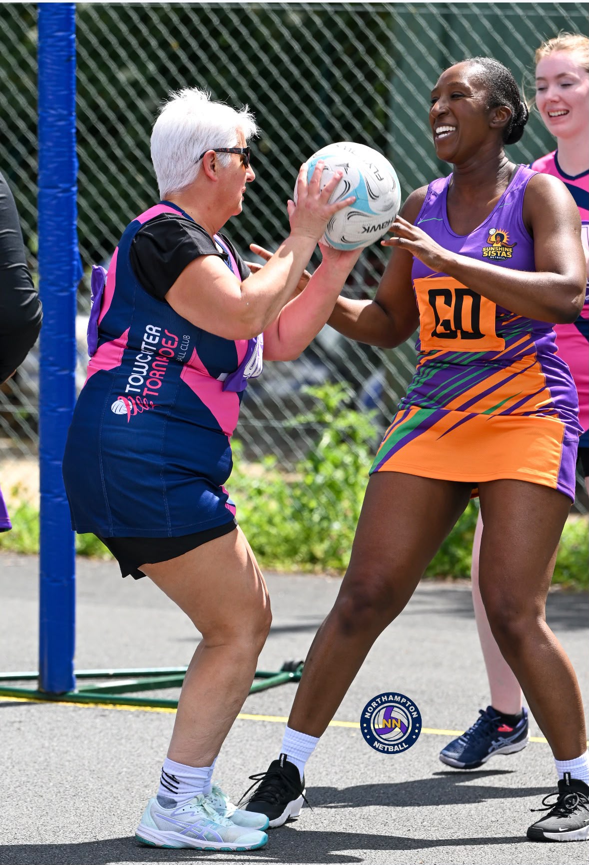 Northampton Netball match action