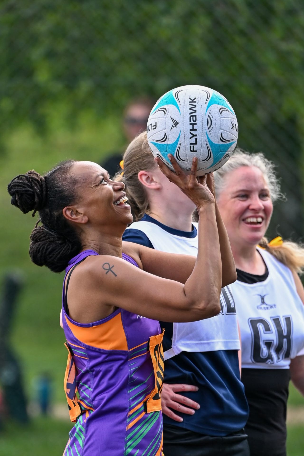 Northampton Netball match action