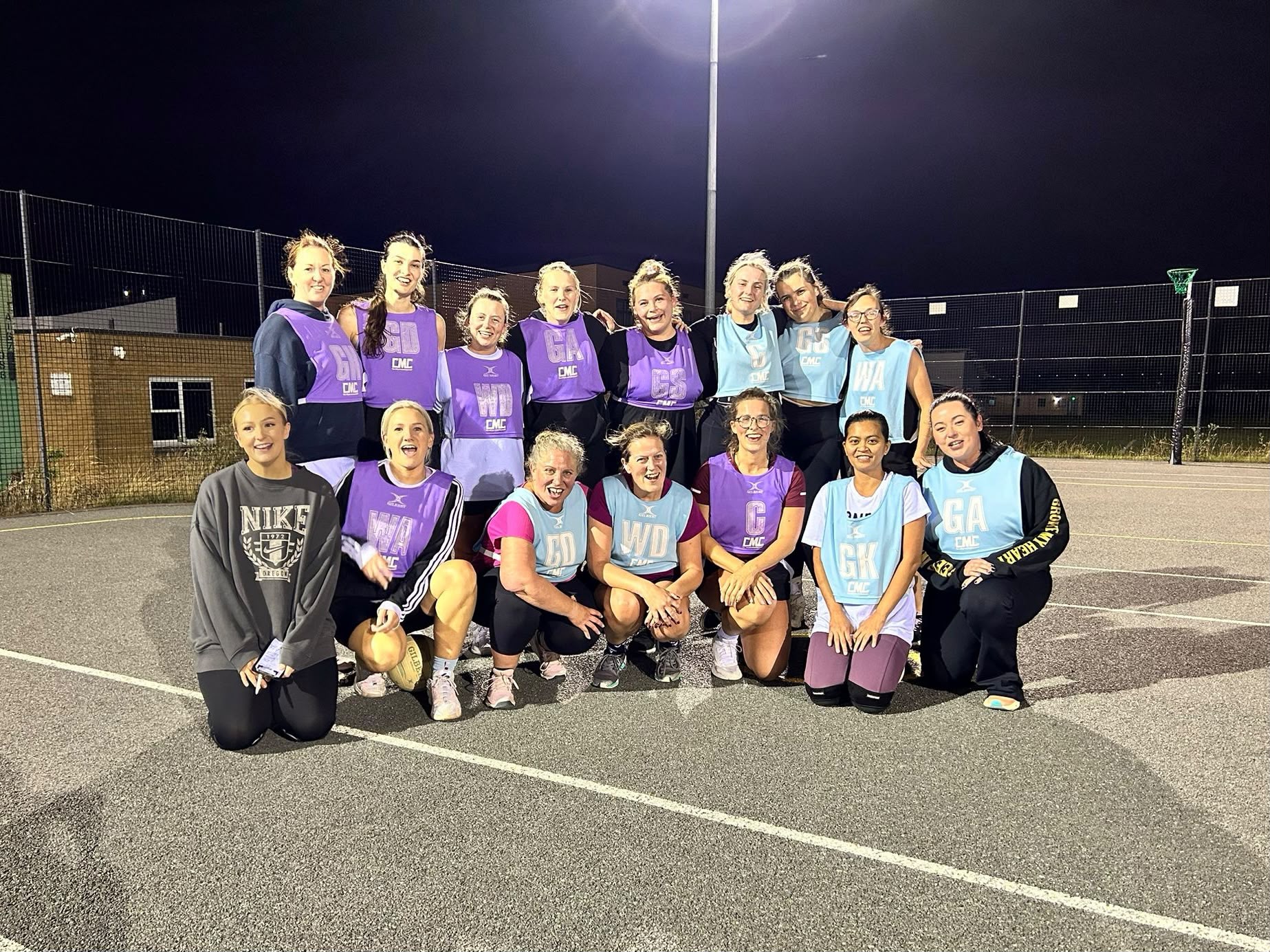 Northampton Netball match action