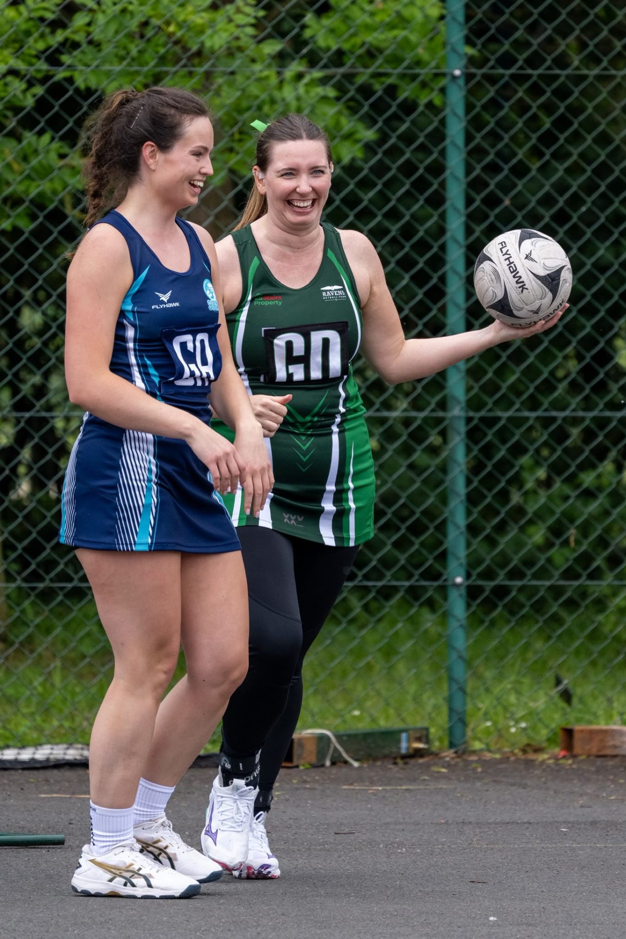 Northampton Netball match action